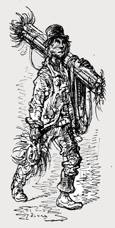 Der Frühaufsteher von Gustave Dore