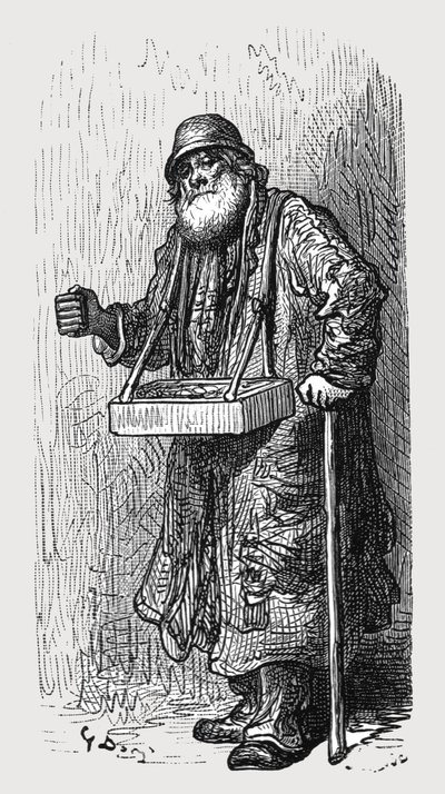 Der Streichholzverkäufer von Gustave Dore
