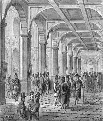 Die Königliche Börse, 1872 von Gustave Dore