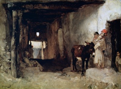 Ein Haus in der Sahara von Gustave Guillaumet