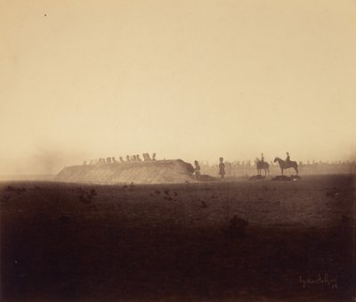 Kavalleriemanöver, 3. Oktober von Gustave Le Gray