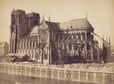 Kathedrale Notre-Dame de Paris von Gustave Le Gray