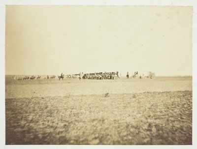 Ohne Titel [Kavallerie], 1857 von Gustave Le Gray