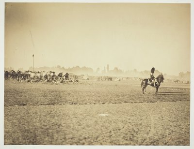 Ohne Titel [Kavallerie], 1857 von Gustave Le Gray
