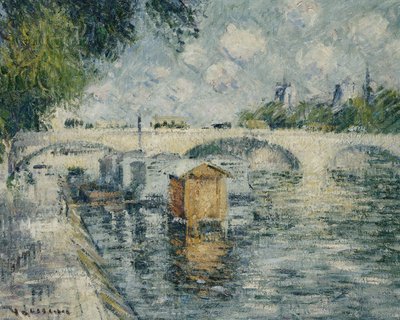 Die Louis-Philippe-Brücke, Paris, 1925 von Gustave Loiseau