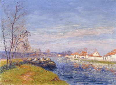 St. Mammes, Moret-sur-Loing von Gustave Loiseau