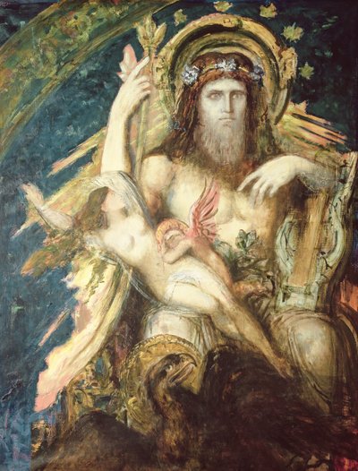 Jupiter und Semele von Gustave Moreau