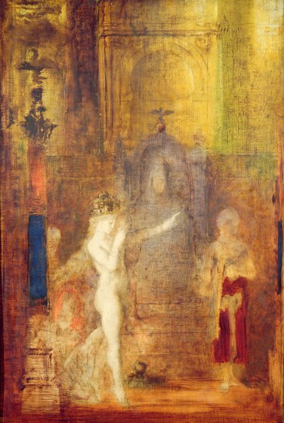 Salome tanzt vor Herodes, ca. 1876 von Gustave Moreau