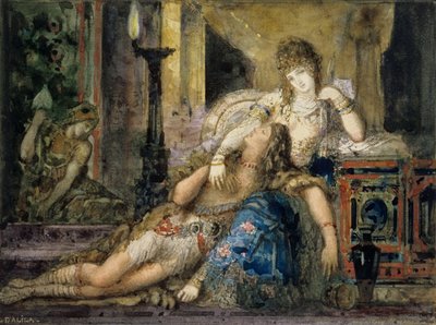 Samson und Delila von Gustave Moreau