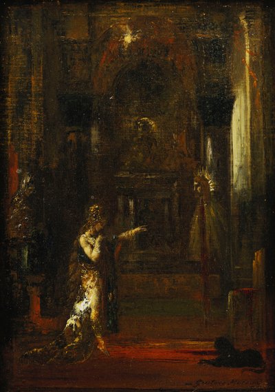 Die Erscheinung von Gustave Moreau