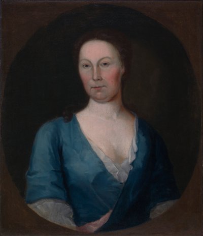 Mrs. Gustavus Brown, 1742 von Gustavus Hesselius