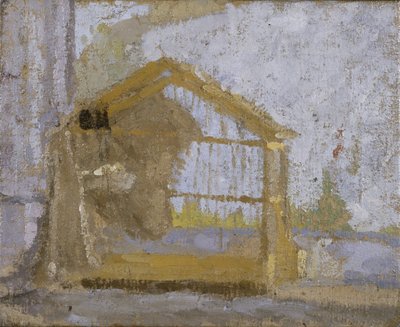 Ein Vogelkäfig von Gwen John