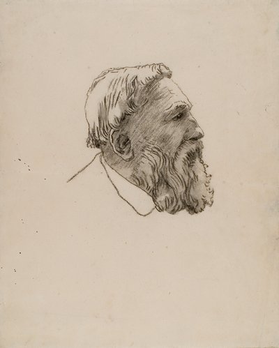 Kopf von Rodin von Gwen John