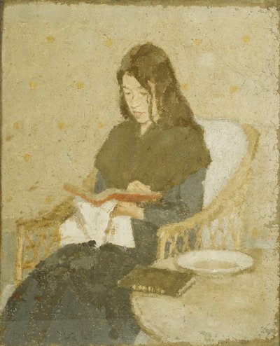 Die sitzende Frau von Gwen John