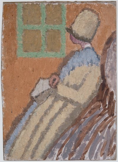 Frau im Profil von Gwen John
