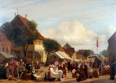 Ein Markttag in Fredericia von H.J. Hammer