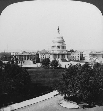 Das Kapitol, Washington, DC, USA, 1901 von H. C. White