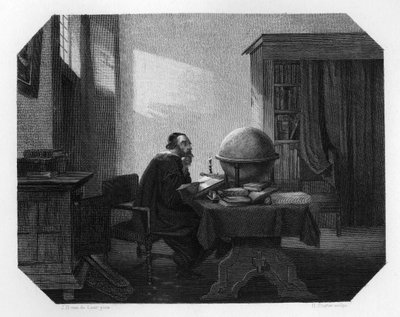 Metius, niederländischer Geometer und Astronom, um 1870 von H. Sluyter