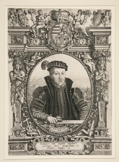 Porträt von Erzherzog Karl von Steiermark von Hanns Lautensack