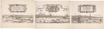Panoramablick auf Nürnberg von Hanns Sebald Lautensack