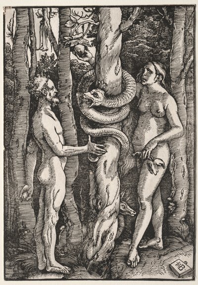Adam und Eva von Hans Baldung