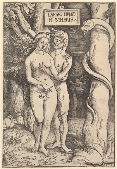 Adam und Eva, 1511 von Hans Baldung
