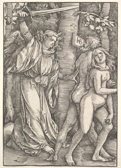 Vertreibung aus dem Paradies, 1514 von Hans Baldung