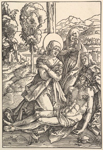 Die Beweinung Christi, 1510 von Hans Baldung