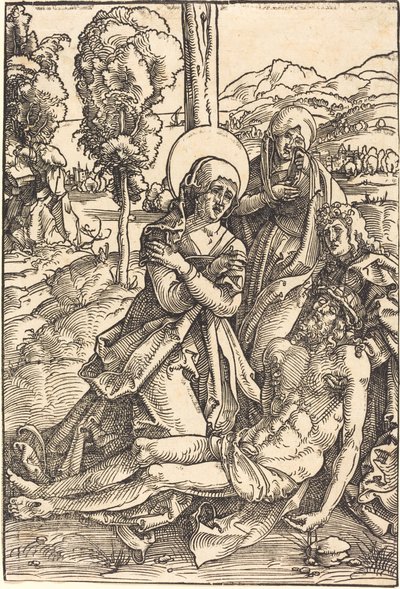 Die Beweinung Christi von Hans Baldung Grien