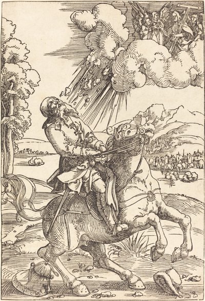 Die Bekehrung des Heiligen Paulus von Hans Baldung Grien