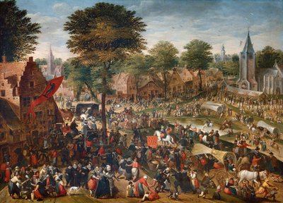 Flämische Kirmes von Hans Bol
