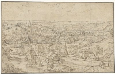 Ansicht von Brüssel von Hans Bol
