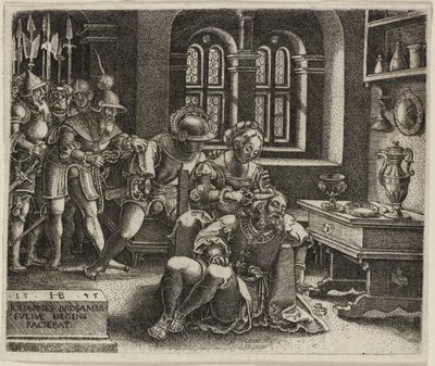Samson und Delilah von Hans Brosamer