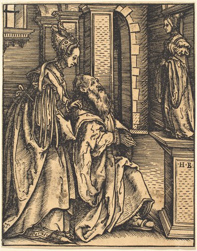 Salomos Götzendienst von Hans Burgkmair I