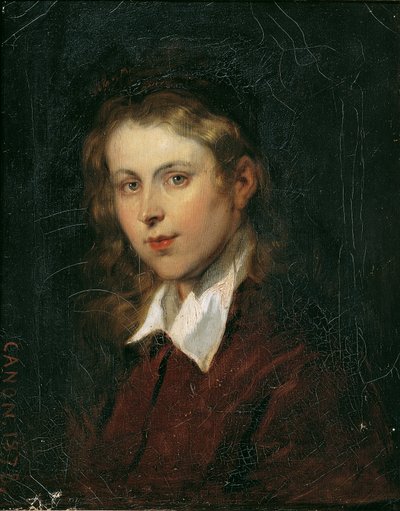 Junge Frau mit blondem Haar von Hans Canon