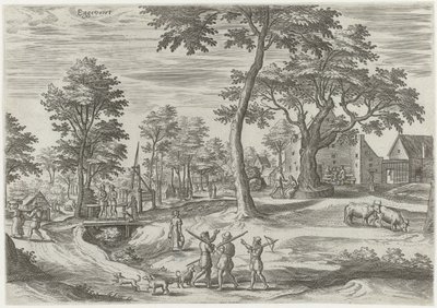 Ansicht von Eggevoort von Hans Collaert (I)
