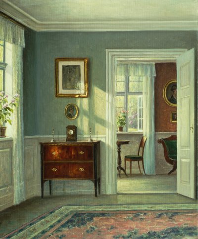 Ein Innenraum von Hans Hilsoe