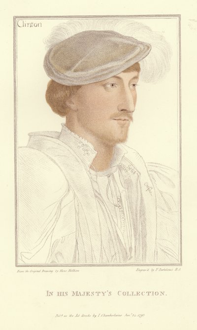 Edward, Lord Clinton von Hans Holbein der Jüngere