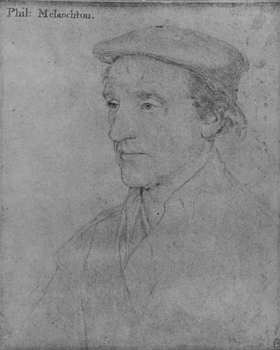 Ein Mann: Unbekannt, ca. 1532-1543 1945 von Hans Holbein der Jüngere