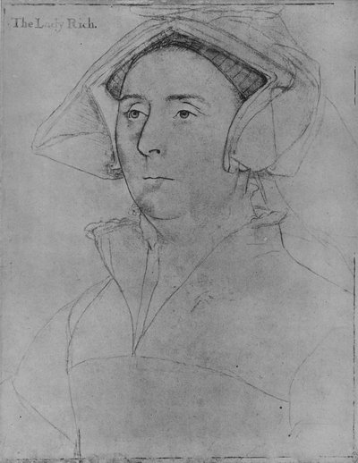 Elizabeth, Lady Rich, ca. 1532-1543, 1945 von Hans Holbein der Jüngere