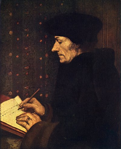 Erasmus, 1523, 1909 von Hans Holbein der Jüngere