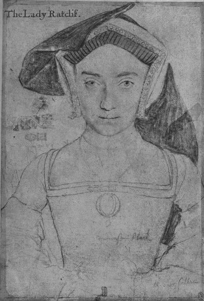 Lady Ratcliffe, ca. 1532-1543, 1945 von Hans Holbein der Jüngere