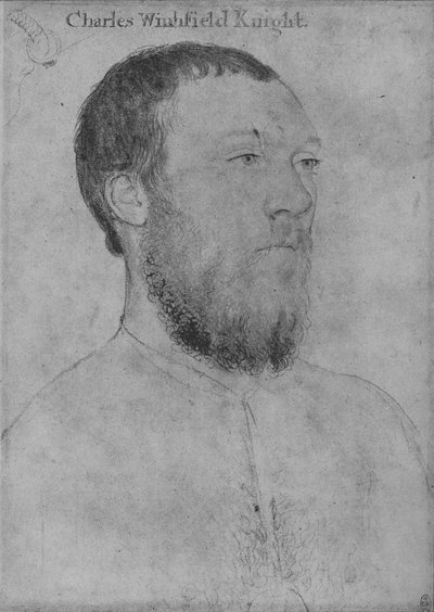 Sir Charles Wingfield, um 1532-1540, 1945 von Hans Holbein der Jüngere