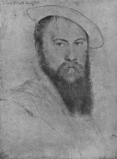 Sir Thomas Wyatt von Hans Holbein der Jüngere