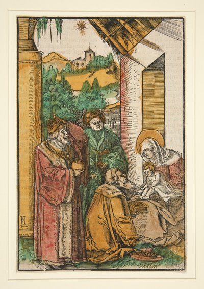Anbetung der Könige von Hans Leonard Schaufelein