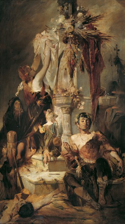 Antike Opferszene von Hans Makart