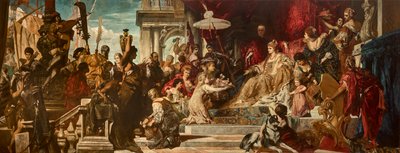 Venedig huldigt Caterina Cornaro von Hans Makart