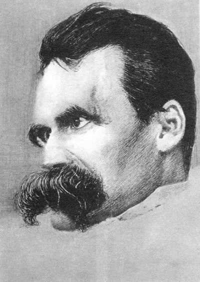 Friedrich Wilhelm Nietzsche, deutscher Philosoph und Schriftsteller von Hans Olde