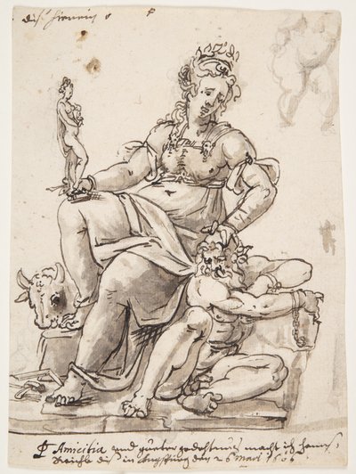 Allegorie der Kunstschaffung von Hans Reichle
