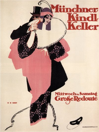 Münchner Kindl Keller, 1913 von Hans Rudi Erdt